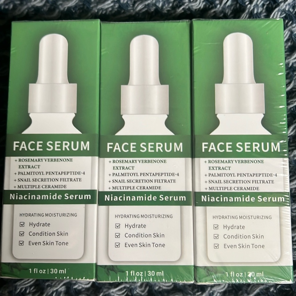 BRAND NEW 3 pack FACE SERUM